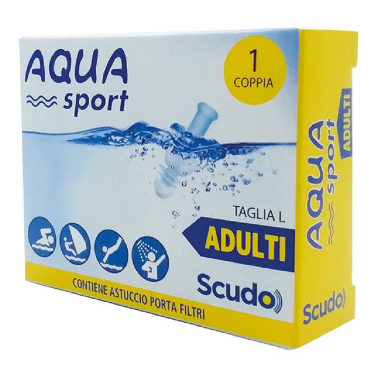 EARPLUG SCUDO AQUASPORT AD 2PZ