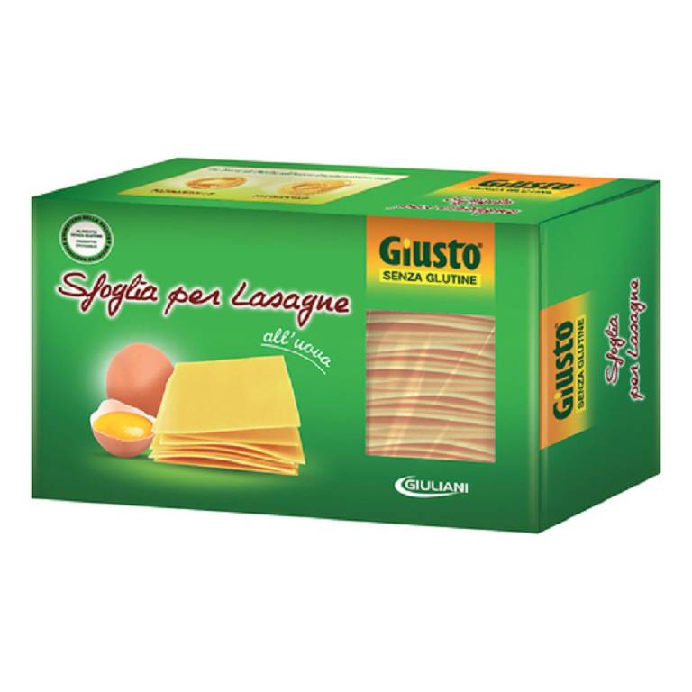 GIUSTO S/G SFOGLIE LASAGNE250G