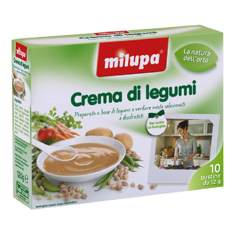 MILUPA CREMA DI LEGUMI 10X12G