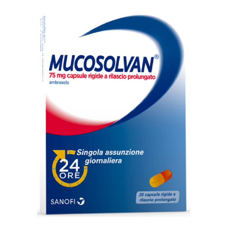 MUCOSOLVAN*20CPS 75MG RP