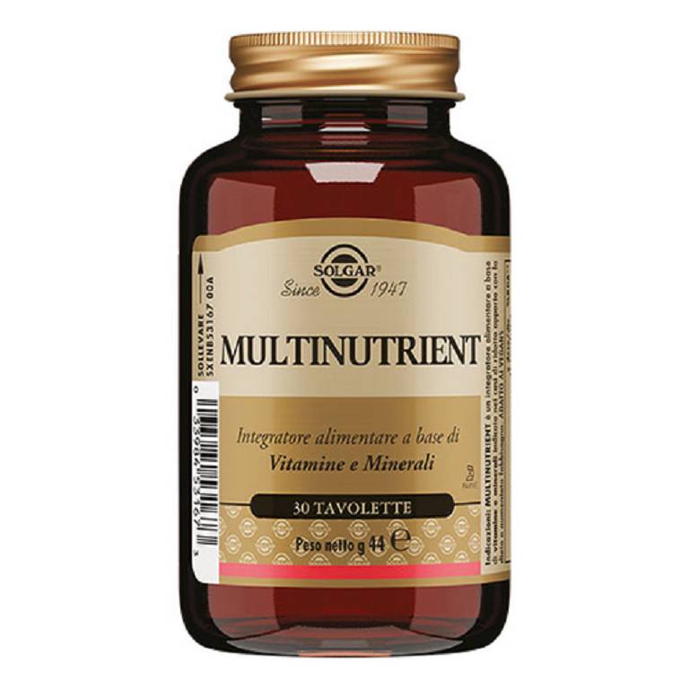 MULTINUTRIENT SOLGAR 30TAV