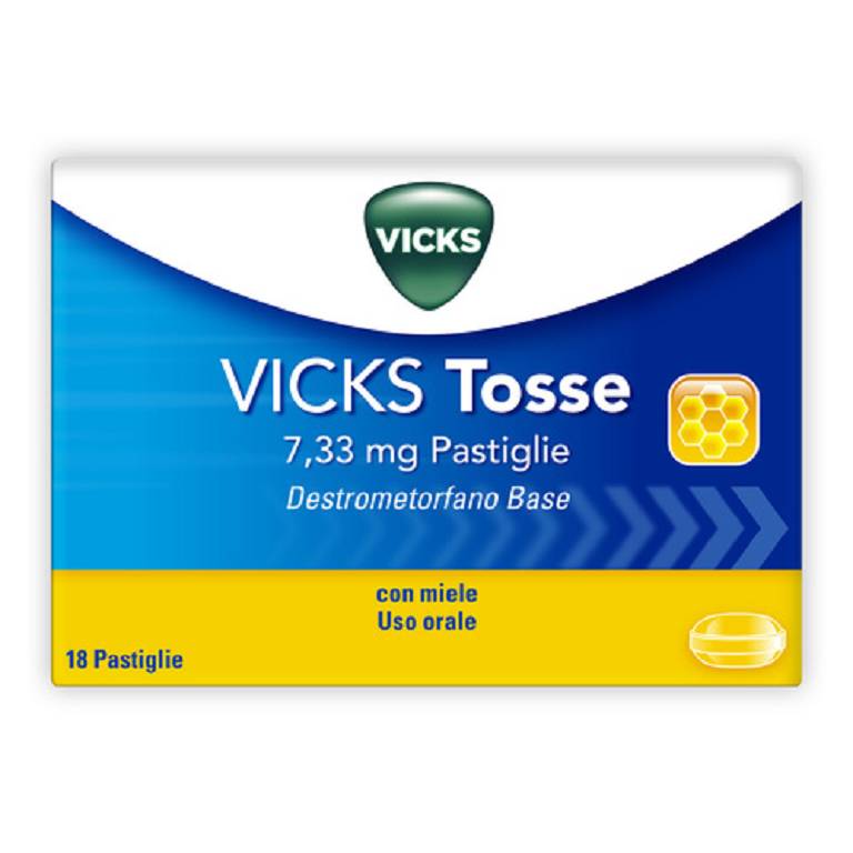 VICKS TOSSE*18PASTL 7,33MG MIE