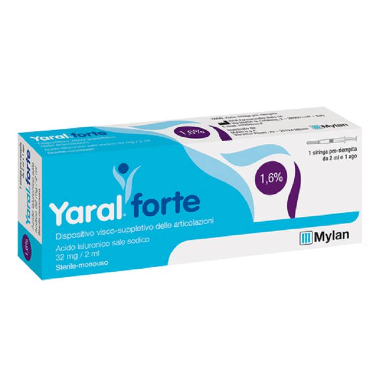 YARAL FORTE 1,6% 32MG 1SIR 2ML